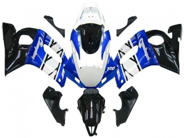 Carenado Moto R6 1998-2002 - Azul Negro Champions Carenado Moto R6 1998-2002 - Azul Negro Champions