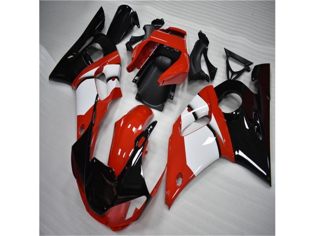 Carenado Moto R6 1998-2002 - Negro Blanco Carenado Moto R6 1998-2002 - Negro Blanco