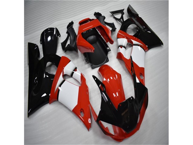 Carenado Moto R6 1998-2002 - Negro Blanco Carenado Moto R6 1998-2002 - Negro Blanco