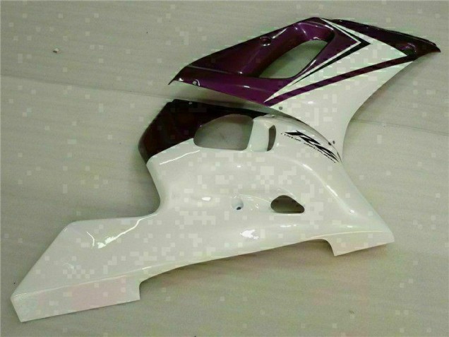 Carenado Moto R6 1998-2002 - Púrpura Blanco Carenado Moto R6 1998-2002 - Púrpura Blanco
