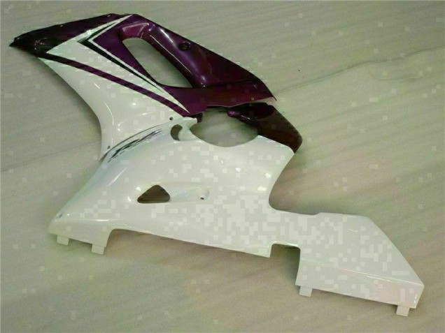 Carenado Moto R6 1998-2002 - Púrpura Blanco Carenado Moto R6 1998-2002 - Púrpura Blanco