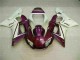 Carenado Moto R6 1998-2002 - Púrpura Blanco Carenado Moto R6 1998-2002 - Púrpura Blanco