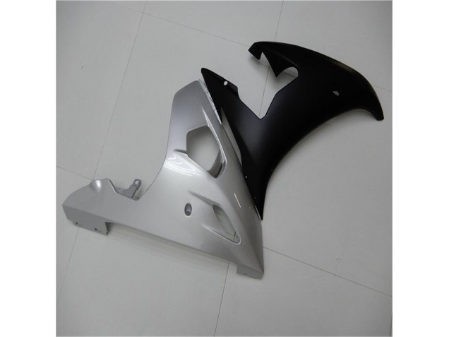 Carenado Moto R6 2003-2005 - Plata Negro Carenado Moto R6 2003-2005 - Plata Negro