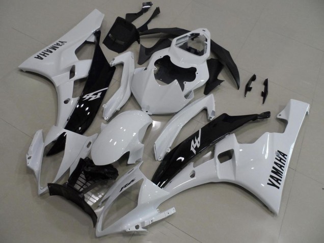 Carenado Moto R6 2006-2007 - Blanco & Negro Carenado Moto R6 2006-2007 - Blanco & Negro