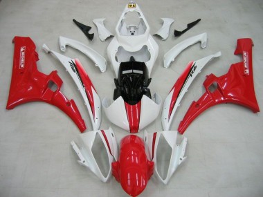 Carenado Moto R6 2006-2007 - Blanco Rojo Michelin
