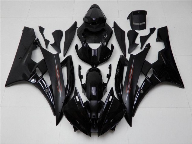 Carenado Moto R6 2006-2007 - Brillante Negro Mate Carenado Moto R6 2006-2007 - Brillante Negro Mate
