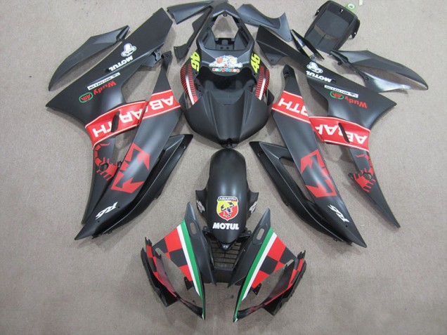 Carenado Moto R6 2006-2007 - Negro Motul 46 Carenado Moto R6 2006-2007 - Negro Motul 46
