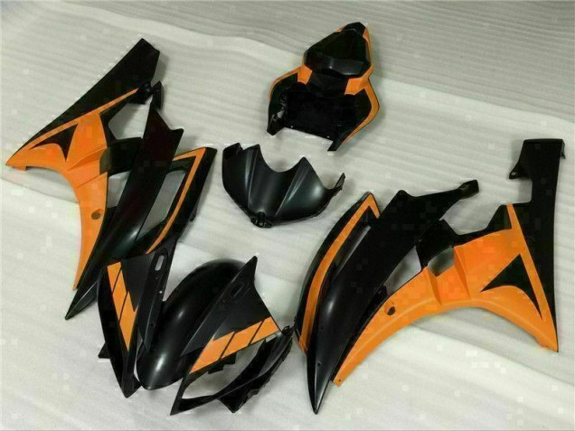 Carenado Moto R6 2006-2007 - Negro Naranja Carenado Moto R6 2006-2007 - Negro Naranja