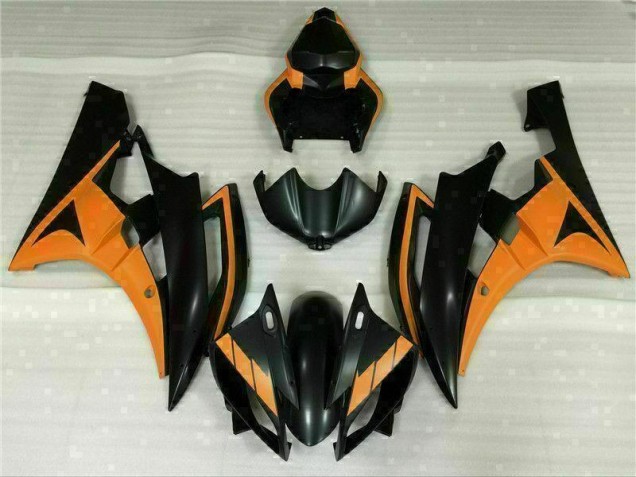 Carenado Moto R6 2006-2007 - Negro Naranja Carenado Moto R6 2006-2007 - Negro Naranja