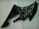 Carenado Moto R6 2006-2007 - Plata Llama Negro Carenado Moto R6 2006-2007 - Plata Llama Negro