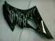 Carenado Moto R6 2006-2007 - Plata Llama Negro Carenado Moto R6 2006-2007 - Plata Llama Negro