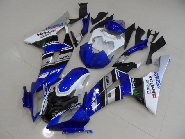 Carenado Moto R6 2008-2016 - Azul Blanco ENEOS Carenado Moto R6 2008-2016 - Azul Blanco ENEOS