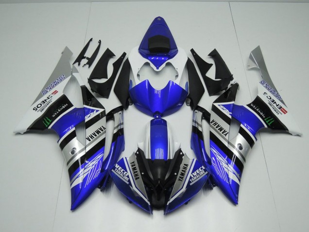Carenado Moto R6 2008-2016 - Azul Blanco ENEOS Monster Carenado Moto R6 2008-2016 - Azul Blanco ENEOS Monster