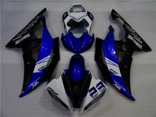 Carenado Moto R6 2008-2016 - Azul Blanco Negro YEC 23 Carenado Moto R6 2008-2016 - Azul Blanco Negro YEC 23