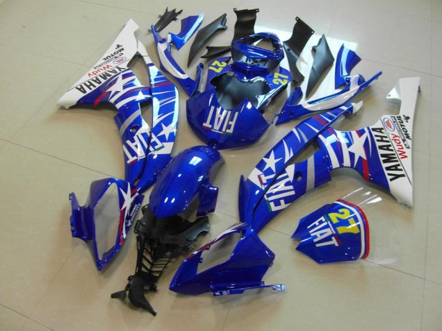 Carenado Moto R6 2008-2016 - Azul Estrella Fiat Carenado Moto R6 2008-2016 - Azul Estrella Fiat
