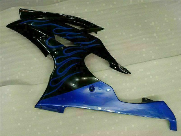 Carenado Moto R6 2008-2016 - Azul Llama Negro Carenado Moto R6 2008-2016 - Azul Llama Negro