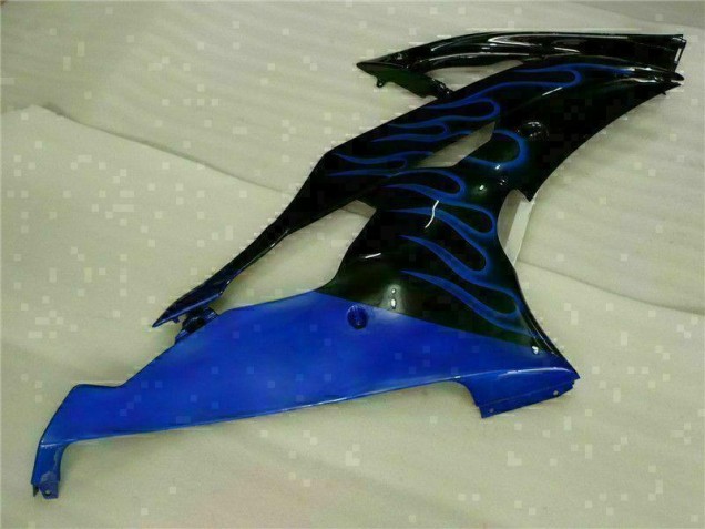 Carenado Moto R6 2008-2016 - Azul Llama Negro Carenado Moto R6 2008-2016 - Azul Llama Negro