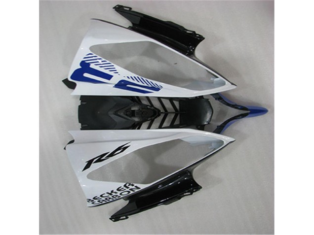 Carenado Moto R6 2008-2016 - Blanco Azul Negro Carenado Moto R6 2008-2016 - Blanco Azul Negro