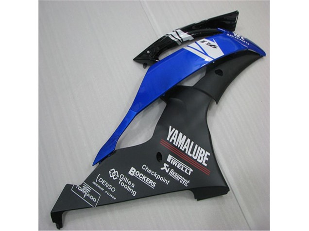 Carenado Moto R6 2008-2016 - Blanco Azul Negro Carenado Moto R6 2008-2016 - Blanco Azul Negro