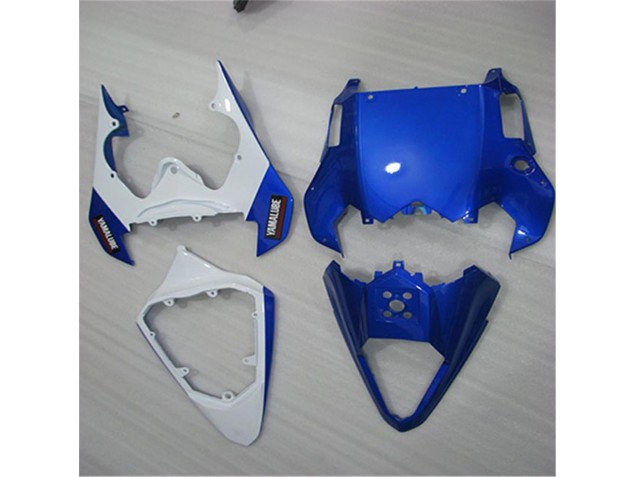 Carenado Moto R6 2008-2016 - Blanco Azul Negro Carenado Moto R6 2008-2016 - Blanco Azul Negro