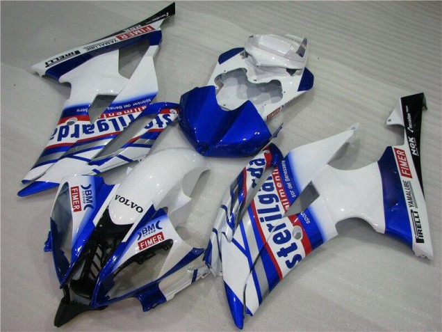 Carenado Moto R6 2008-2016 - Blanco Azul Sterilgarda Volvo Carenado Moto R6 2008-2016 - Blanco Azul Sterilgarda Volvo