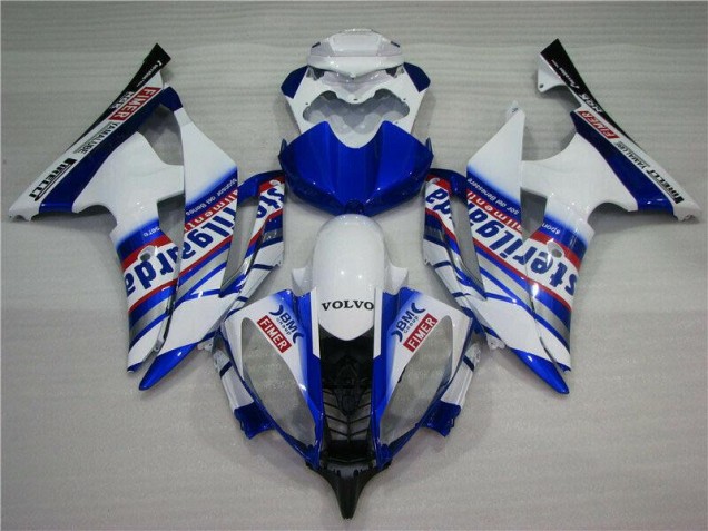 Carenado Moto R6 2008-2016 - Blanco Azul Sterilgarda Volvo Carenado Moto R6 2008-2016 - Blanco Azul Sterilgarda Volvo