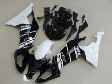 Carenado Moto R6 2008-2016 - Blanco & Negro