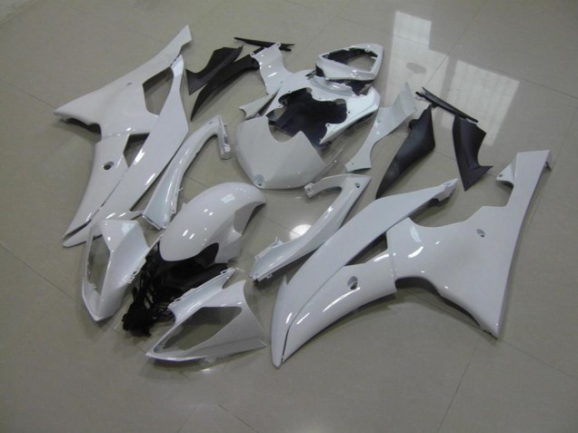 Carenado Moto R6 2008-2016 - Blanco Perla Sin Calcomanías Carenado Moto R6 2008-2016 - Blanco Perla Sin Calcomanías
