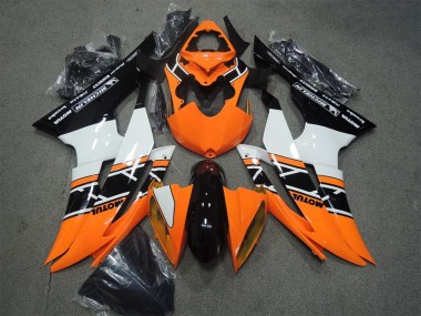 Carenado Moto R6 2008-2016 - Naranja Negro Motul