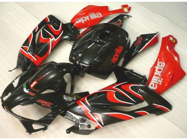 Carenado Moto RS 125 2006-2011 - Negro Rojo Carenado Moto RS 125 2006-2011 - Negro Rojo