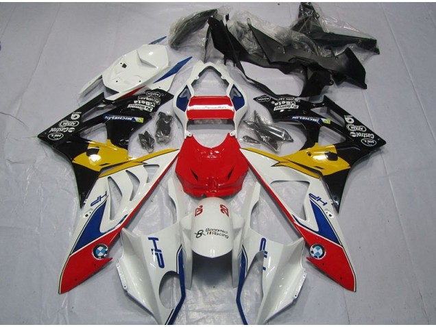 Carenado Moto S1000RR 2009-2014 - Rojo Blanco Amarillo Carenado Moto S1000RR 2009-2014 - Rojo Blanco Amarillo