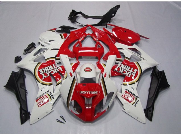 Carenado Moto S1000RR 2009-2014 - Rojo Blanco Lucky Strike Carenado Moto S1000RR 2009-2014 - Rojo Blanco Lucky Strike