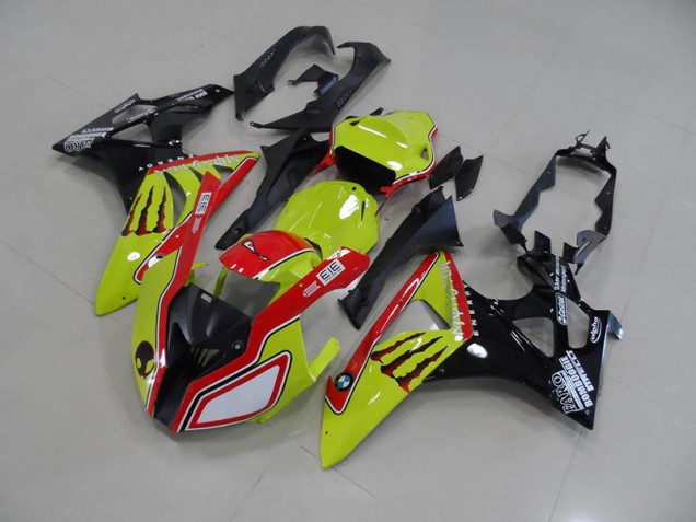 Carenado Moto S1000RR 2009-2014 - Verde Rojo Monster Carenado Moto S1000RR 2009-2014 - Verde Rojo Monster