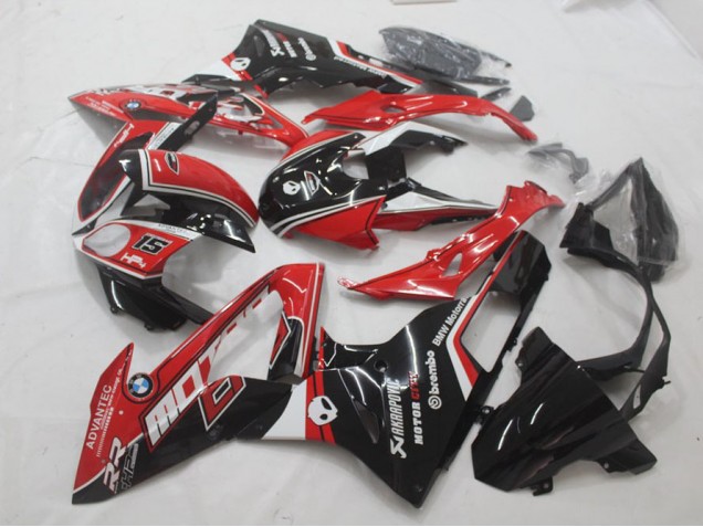 Carenado Moto S1000RR 2015-2018 - Rojo Negro Carenado Moto S1000RR 2015-2018 - Rojo Negro