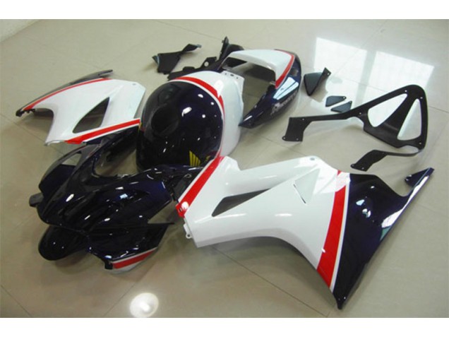 Carenado Moto VFR 800 2002-2013 - Blanco Azul Carenado Moto VFR 800 2002-2013 - Blanco Azul