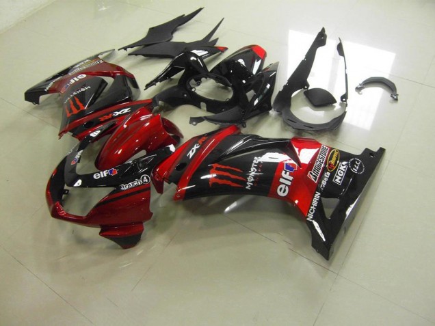 Carenado Moto ZX 250R 2008-2012 - Caramelo Rojo Monster Carenado Moto ZX 250R 2008-2012 - Caramelo Rojo Monster