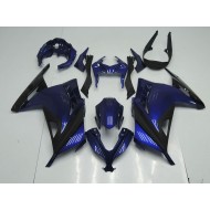 Carenado Moto ZX 300R 2013-2016 - Azul Negro