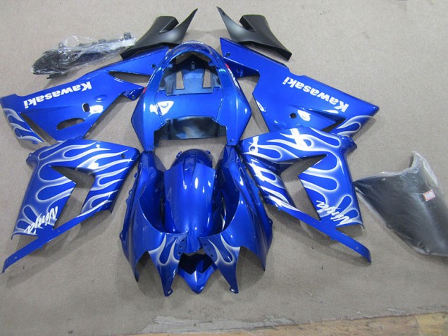 Carenado Moto ZX10R 2003-2005 - Azul Blanco Llama Carenado Moto ZX10R 2003-2005 - Azul Blanco Llama