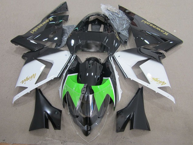 Carenado Moto ZX10R 2003-2005 - Negro Blanco Oro Ninja Carenado Moto ZX10R 2003-2005 - Negro Blanco Oro Ninja
