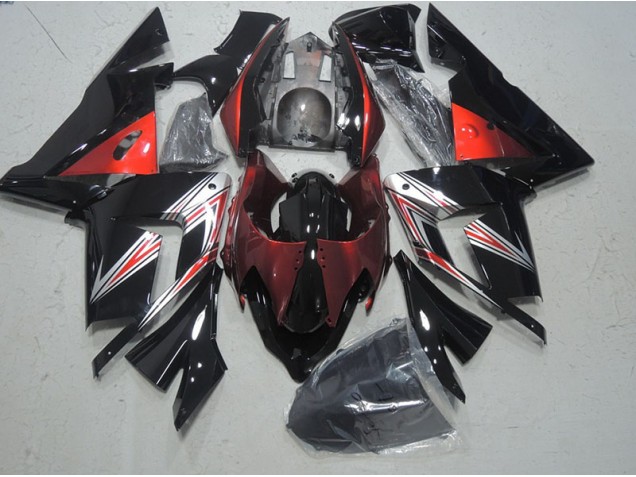 Carenado Moto ZX10R 2003-2005 - Negro Rojo Carenado Moto ZX10R 2003-2005 - Negro Rojo