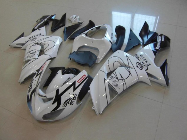 Carenado Moto ZX10R 2006-2007 - Blanco Corona Carenado Moto ZX10R 2006-2007 - Blanco Corona