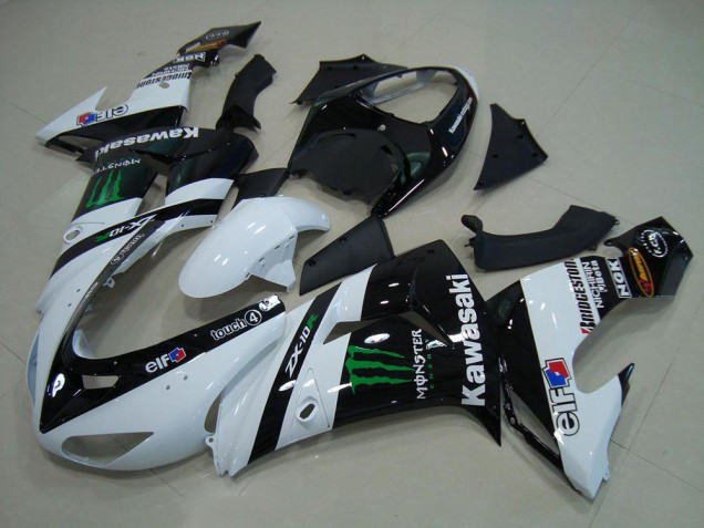 Carenado Moto ZX10R 2006-2007 - Blanco Monster Carenado Moto ZX10R 2006-2007 - Blanco Monster