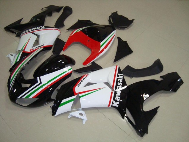 Carenado Moto ZX10R 2006-2007 - Blanco & Negro Carenado Moto ZX10R 2006-2007 - Blanco & Negro