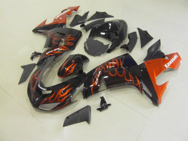 Carenado Moto ZX10R 2006-2007 - Naranja Llama Carenado Moto ZX10R 2006-2007 - Naranja Llama