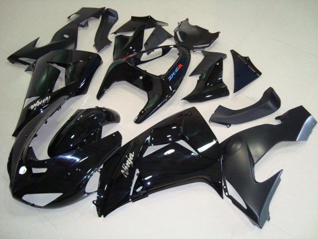 Carenado Moto ZX10R 2006-2007 - Negro Negro Mate Carenado Moto ZX10R 2006-2007 - Negro Negro Mate