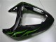 Carenado Moto ZX10R 2006-2007 - Negro Verde Llama Carenado Moto ZX10R 2006-2007 - Negro Verde Llama