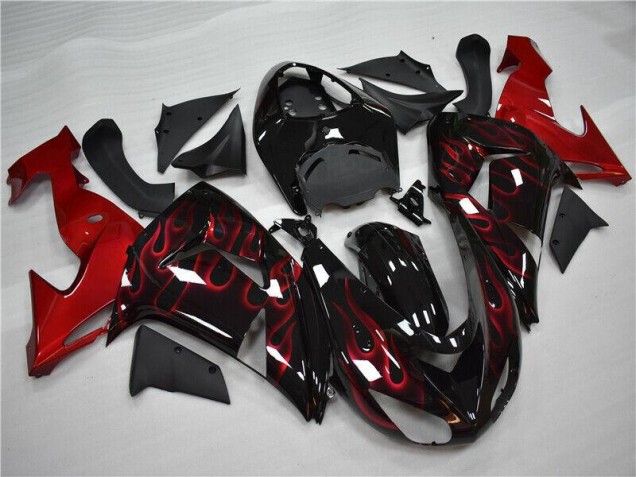 Carenado Moto ZX10R 2006-2007 - Rojo Llama Carenado Moto ZX10R 2006-2007 - Rojo Llama