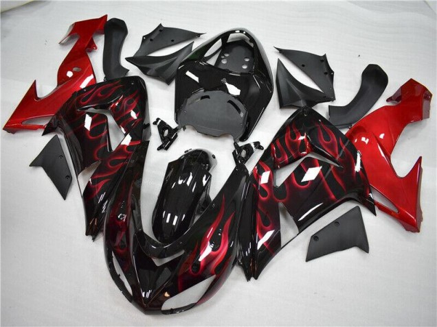 Carenado Moto ZX10R 2006-2007 - Rojo Llama Carenado Moto ZX10R 2006-2007 - Rojo Llama
