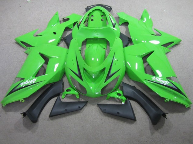 Carenado Moto ZX10R 2006-2007 - Verde Blanco Ninja Carenado Moto ZX10R 2006-2007 - Verde Blanco Ninja