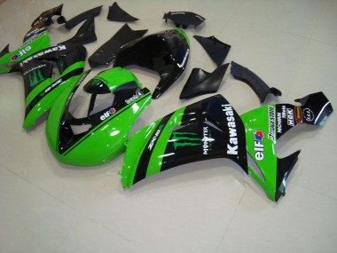 Carenado Moto ZX10R 2006-2007 - Verde Monster Carrera